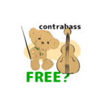 move orchestra contrabass English ver（個別スタンプ：4）