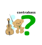 move orchestra contrabass English ver（個別スタンプ：5）