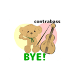 move orchestra contrabass English ver（個別スタンプ：6）