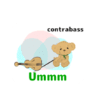move orchestra contrabass English ver（個別スタンプ：17）