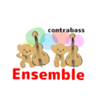 move orchestra contrabass English ver（個別スタンプ：24）