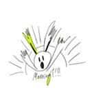 Bipolar disorder rabbit（個別スタンプ：16）