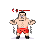 PRO-WRESTLING A-TEAMスタンプ（個別スタンプ：16）