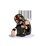 PRO-WRESTLING A-TEAMスタンプ（個別スタンプ：34）