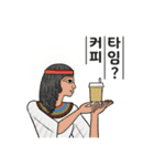 Egypticon came from Egypt (Korean ver)（個別スタンプ：19）