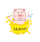 Sweet and lovely, funny pig Alex.（個別スタンプ：11）