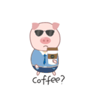 Sweet and lovely, funny pig Alex.（個別スタンプ：14）