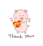 Sweet and lovely, funny pig Alex.（個別スタンプ：21）