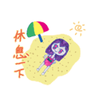 Sunny Is Drawing（個別スタンプ：22）