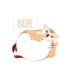 Fat Lazy Owl（個別スタンプ：4）