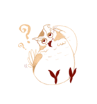 Fat Lazy Owl（個別スタンプ：8）