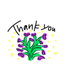 感謝のお花（個別スタンプ：8）