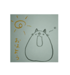 NEKOMAME (pencil)（個別スタンプ：15）