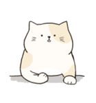Chubby Rice Cat（個別スタンプ：8）