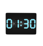 デジタル時計（30分）（個別スタンプ：1）