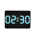 デジタル時計（30分）（個別スタンプ：2）
