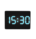 デジタル時計（30分）（個別スタンプ：15）