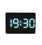 デジタル時計（30分）（個別スタンプ：19）