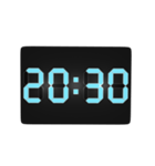 デジタル時計（30分）（個別スタンプ：20）