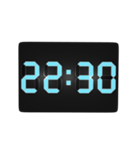 デジタル時計（30分）（個別スタンプ：22）