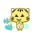 Cute striped cat. CAT78（個別スタンプ：13）