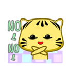 Cute striped cat. CAT81（個別スタンプ：7）