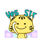 Cute striped cat. CAT81（個別スタンプ：10）