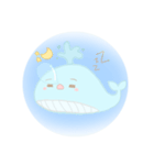 MoJi Whale 1（個別スタンプ：6）