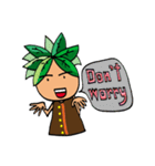 Leaves man（個別スタンプ：3）