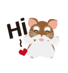 Cute rat baby（個別スタンプ：7）