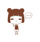 Girl with Bear Ears（個別スタンプ：3）