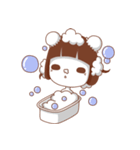 Girl with Bear Ears（個別スタンプ：4）