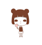 Girl with Bear Ears（個別スタンプ：5）