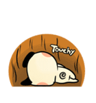 Pong Pong naughty pug (English Version)（個別スタンプ：10）