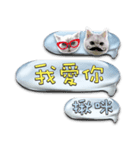 Double Cats 4（個別スタンプ：21）