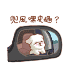 Maltese pup - hearty be with（個別スタンプ：30）