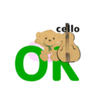move orchestra cello 2 English version（個別スタンプ：2）