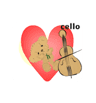 move orchestra cello 2 English version（個別スタンプ：10）