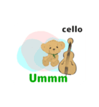 move orchestra cello 2 English version（個別スタンプ：17）