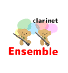 move orchestra clarinet 2 English ver（個別スタンプ：24）