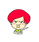 Red Hair Women（個別スタンプ：7）