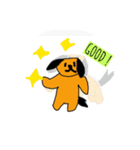 Happy Funny Dog（個別スタンプ：9）