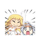 Lily ＆ Marigold Just here to annoy you（個別スタンプ：7）