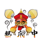 Emperor paw in the palace doll machine（個別スタンプ：10）