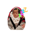 Happy Life of Baby Ariel Wang, part 3（個別スタンプ：18）