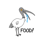 Bin Chicken (The Aussie Ibis)（個別スタンプ：5）