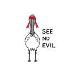 Bin Chicken (The Aussie Ibis)（個別スタンプ：36）