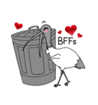 Bin Chicken (The Aussie Ibis)（個別スタンプ：39）