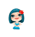 Sally Girl Dukdik（個別スタンプ：15）