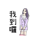 Gentle lady（個別スタンプ：23）